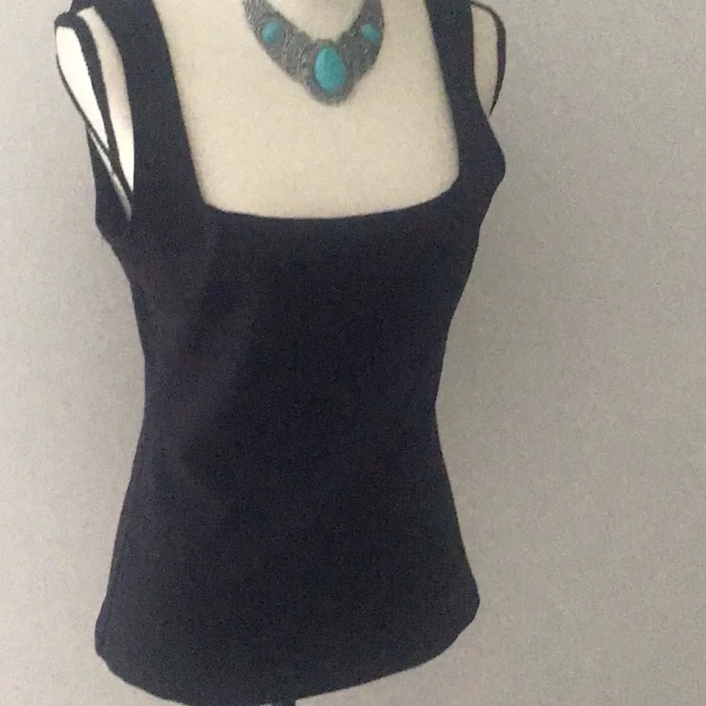 Free people square seam tank top size large